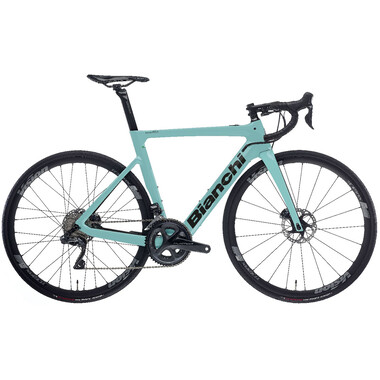 BIANCHI ARIA E-ROAD Electric Road Bike Shimano Ultegra Di2 34/50 Turquoise 2023 0